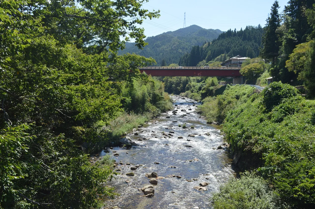 稲武周辺の風景（Nakura River in Inabu ac）