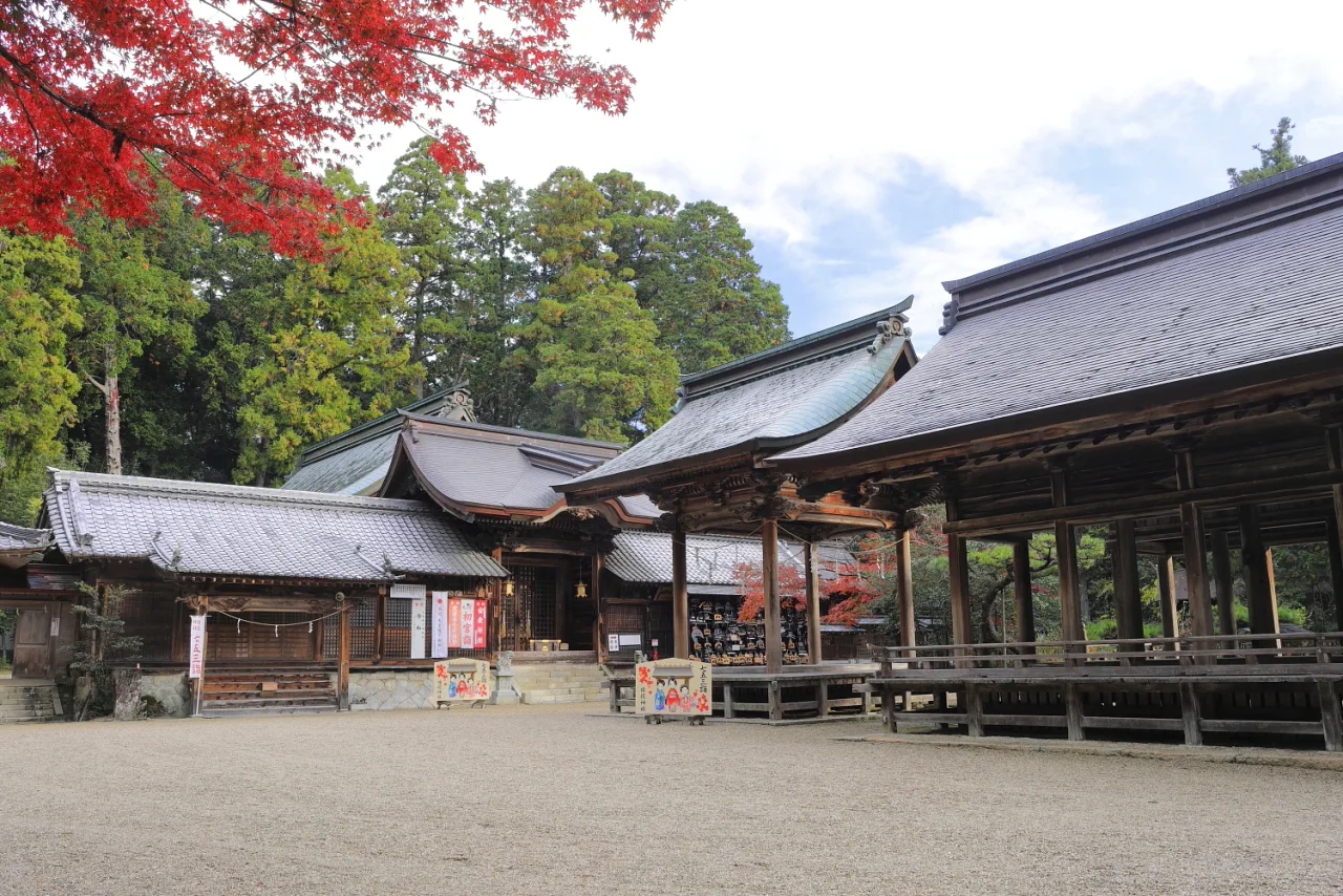 Kojimaスタジアム周辺の風景（Sanage Jinja Shrine Keidai, Sanage-cho Toyota 2019）