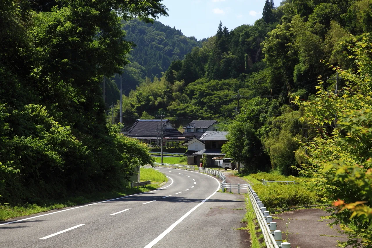 小原周辺の風景（View of Ichiba-cho, Toyota 2011）